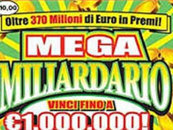 Vince 100mila euro al gratta e vinci